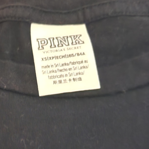 Victorias Secret PINK mermaid bling tee xs - Picture 5 of 6